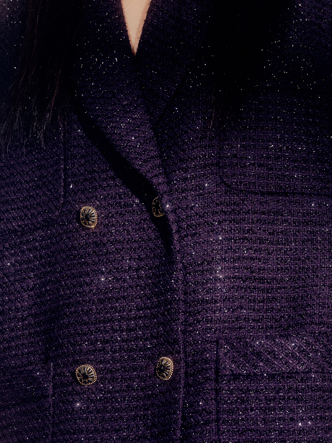 Viana tweed coat